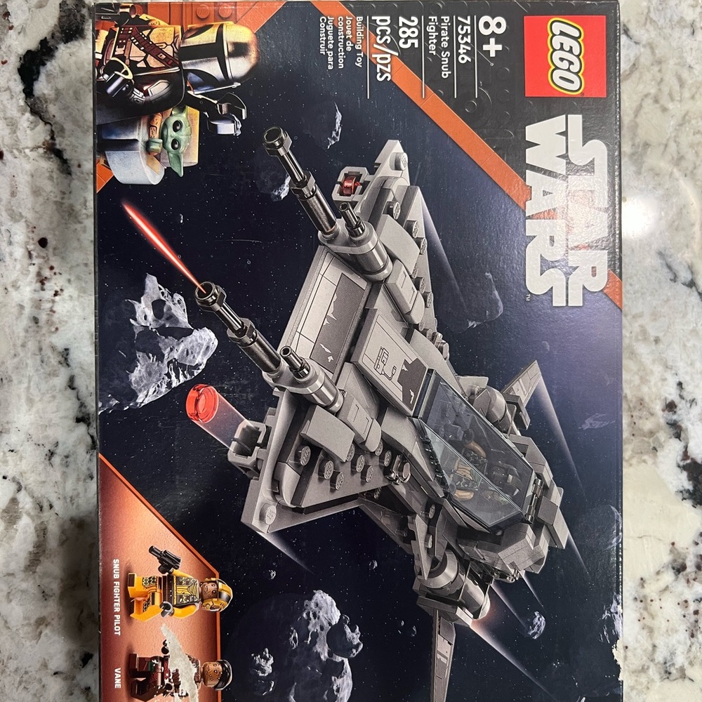LEGO Star Wars Gray and Black Starfighter Set